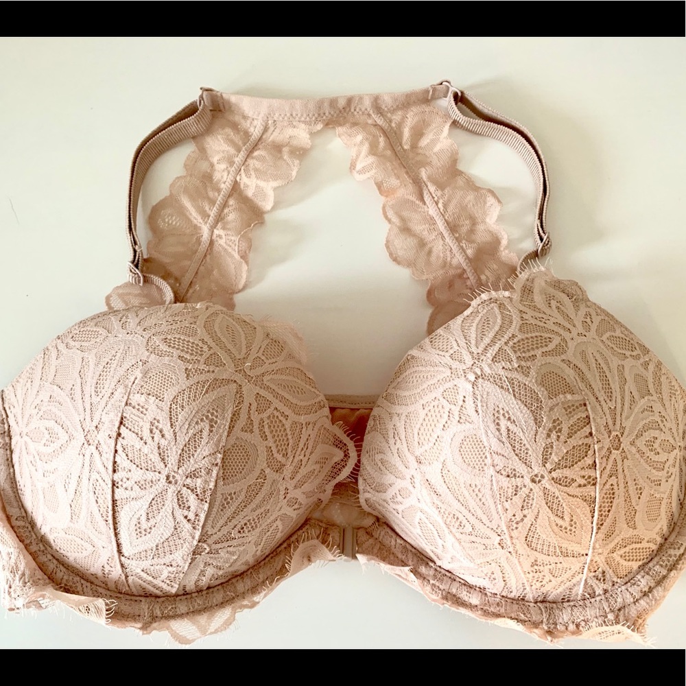 Victoria Secrets PINK Padded Lace Date Bra 36D